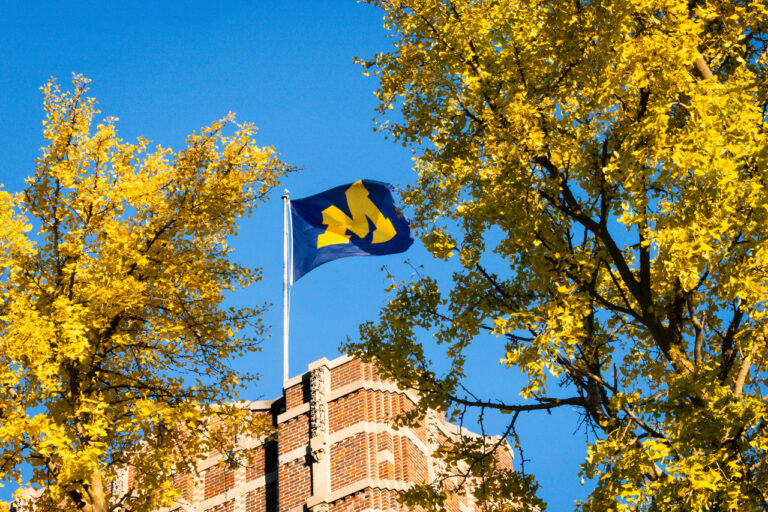 University of Michigan fall colors